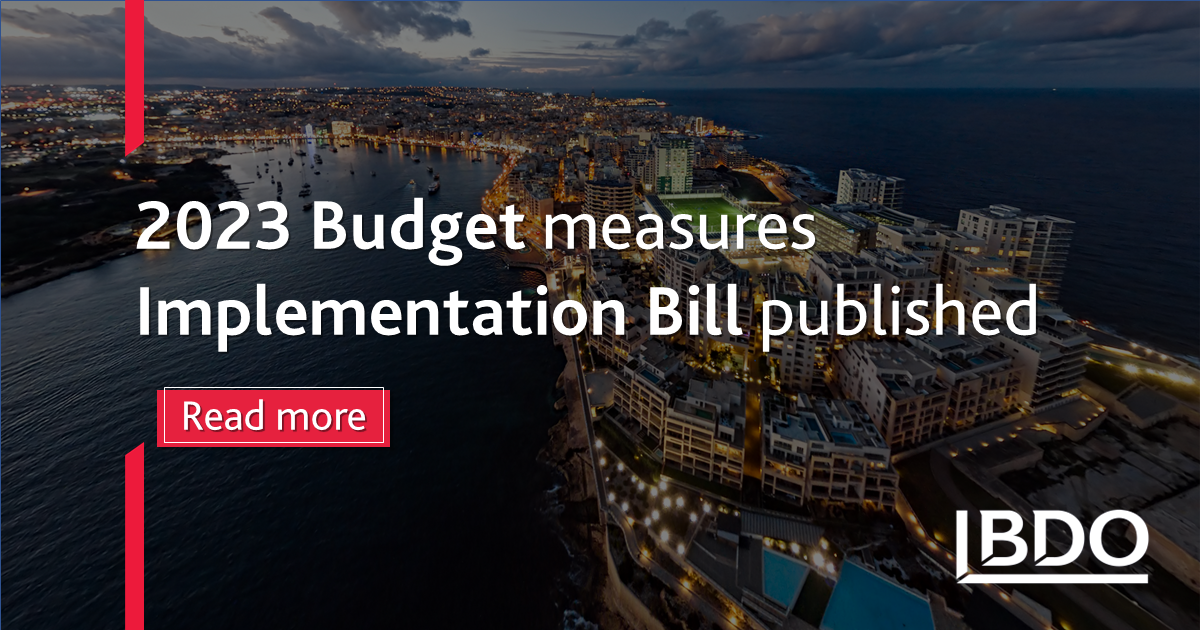 Malta Budget 2023 Implementation Bill BDO Malta   Budget Bill 1200x630 .aspx