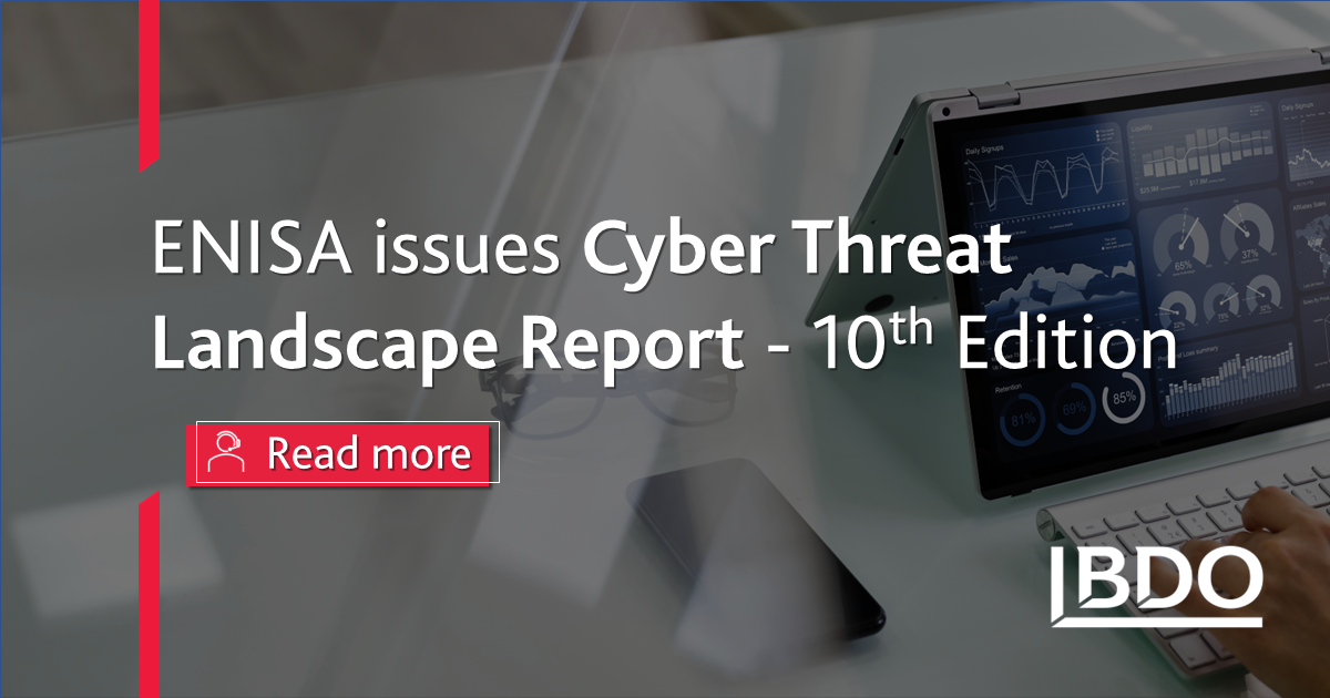 ENISA 2022 Cyber Threat Landscape Report - BDO Malta