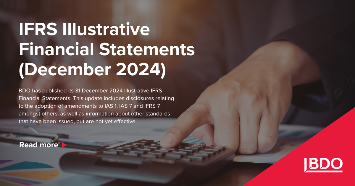 IFRS Illustrative Financial Statements (December 2024) BDO Malta